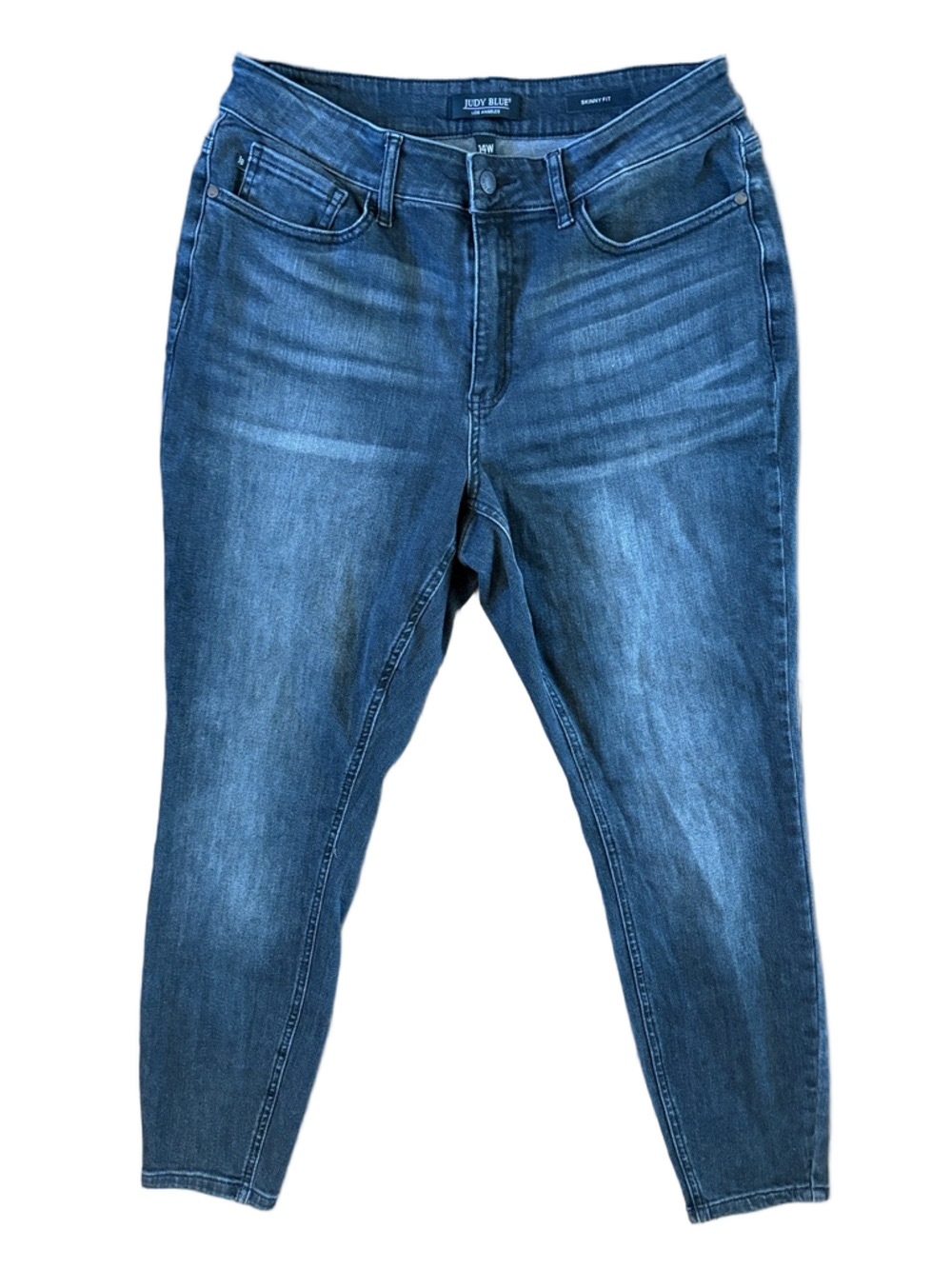 Judy Blue Skinny Fit Size 14w Black Gray Wash